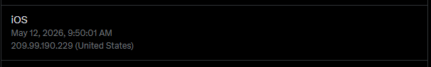 Log line on Twitter